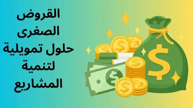 القروض الصغرى - حلول تمويلية لتنمية المشاريع الصغيرة 1 تمويل السيارات المهنية: الحل المثالي لتطوير نشاطك المهني والتجاري