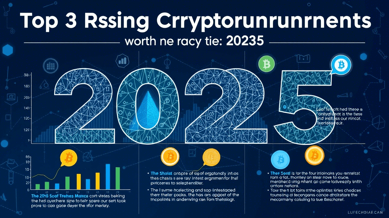 أفضل 3 عملات رقمية صاعدة تستحق الاستثمار في 2025 تحليل مُعمَّق وتوقعات مُثيرة