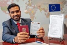 طلب تأشيرة شنغن من المغرب