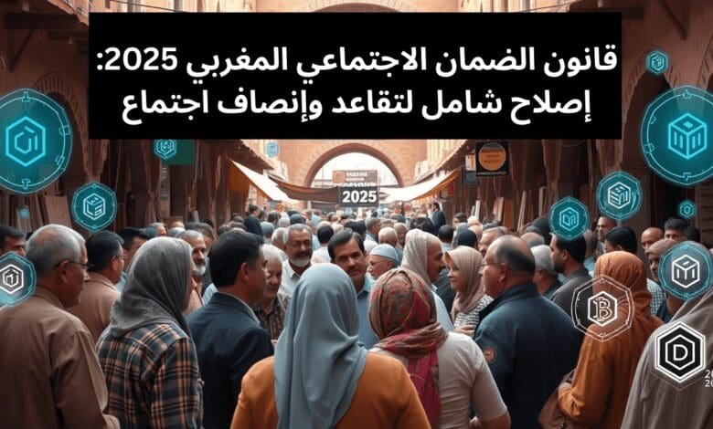 قانون الضمان الاجتماعي المغربي 2025: إصلاح شامل لتقاعد وإنصاف اجتماعي 1 قانون الضمان الاجتماعي المغربي 2025: إصلاح شامل لتقاعد وإنصاف اجتماع
