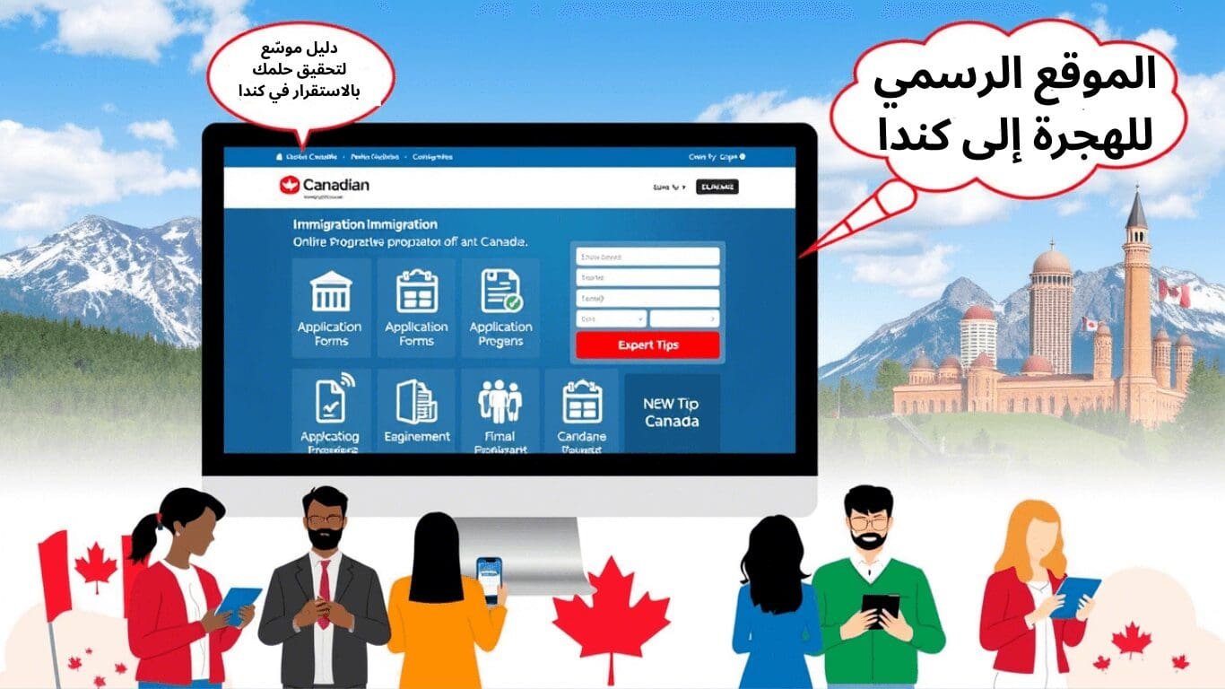 الموقع الرسمي للهجرة إلى كندا