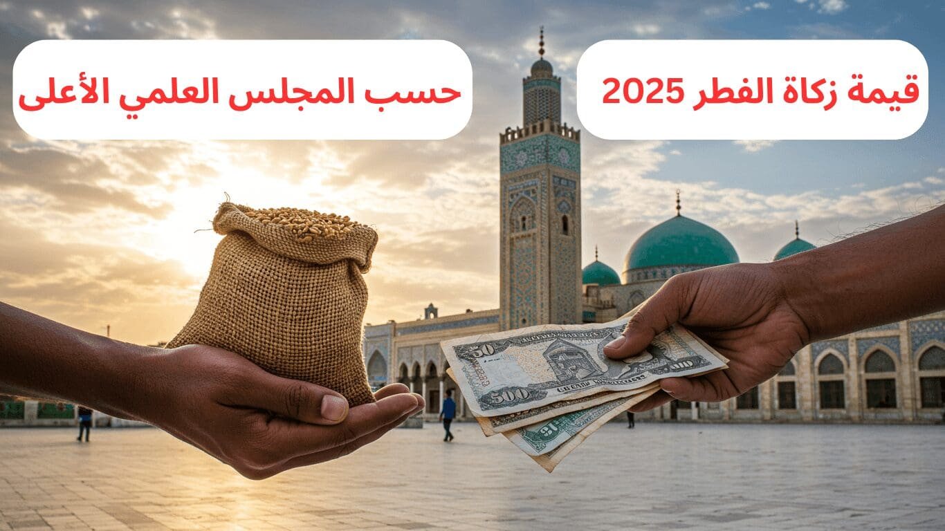 قيمة زكاة الفطر 2025