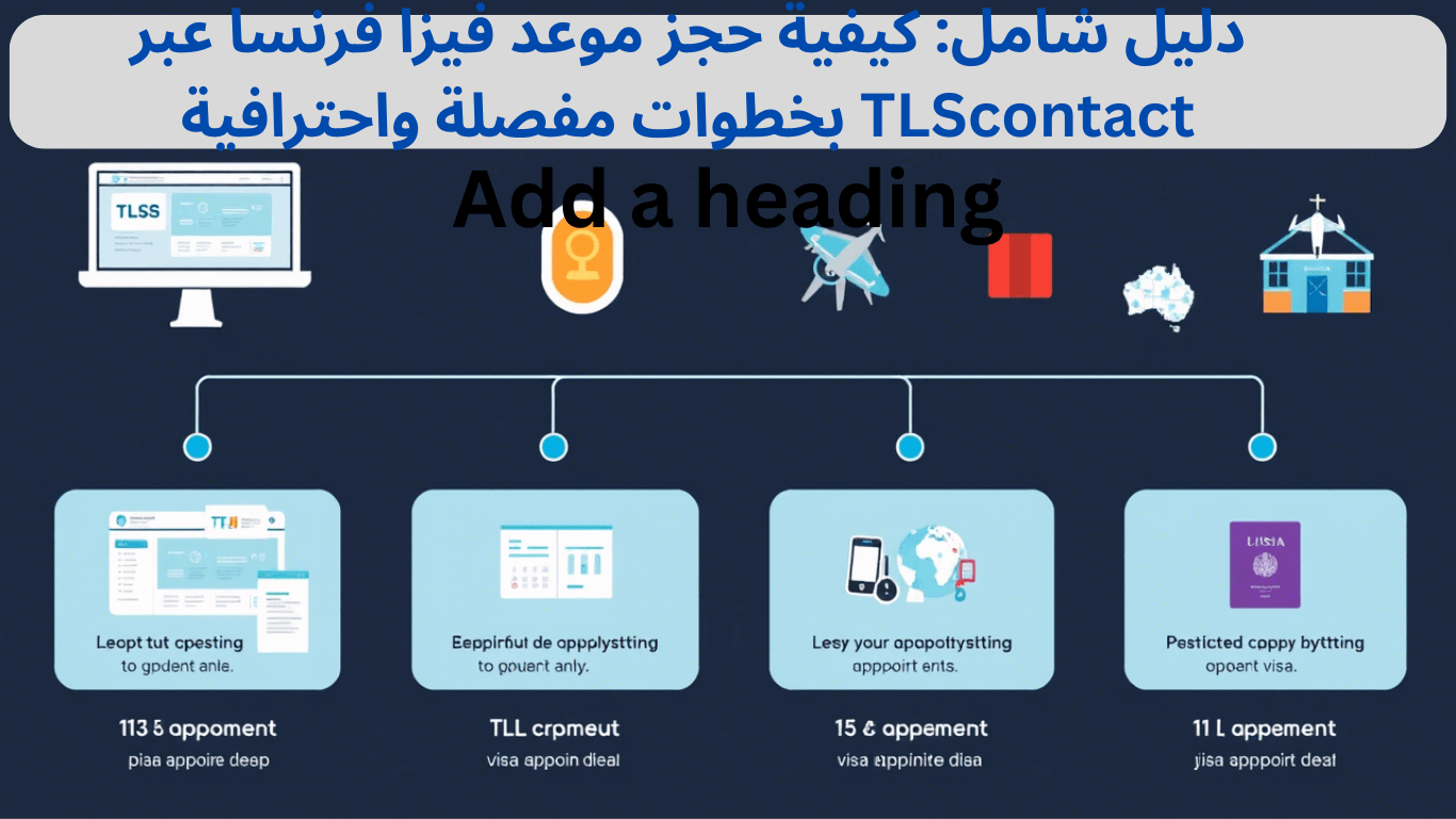 دليل شامل: كيفية حجز موعد فيزا فرنسا عبر TLScontact بخطوات مفصلة واحترافية