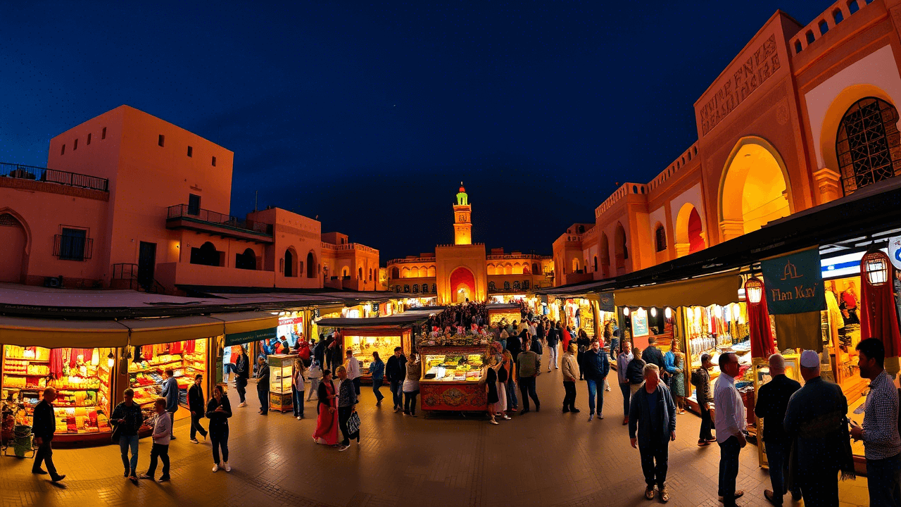 السياحة في مراكش: رحلة إلى قلب المغرب الساحر