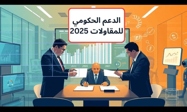 الدعم الحكومي للمقاولات 2025: رؤية استراتيجية لتمكين الاقتصاد وخلق فرص العمل 1 الدعم الحكومي للمقاولات 2025