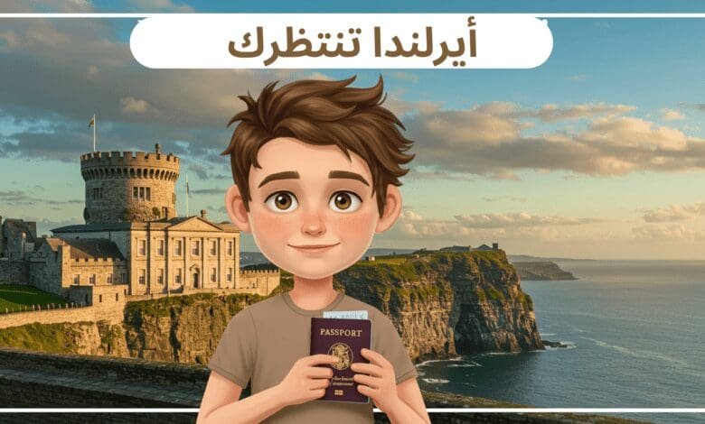 فيزا سياحة أيرلندا بدون مقابلة: دليل شامل للتقديم الناجح في 14 يومًا فقط! 1 فيزا سياحة أيرلندا بدون مقابلة