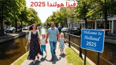فيزا هولندا 2025