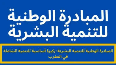 المبادرة الوطنية للتنمية