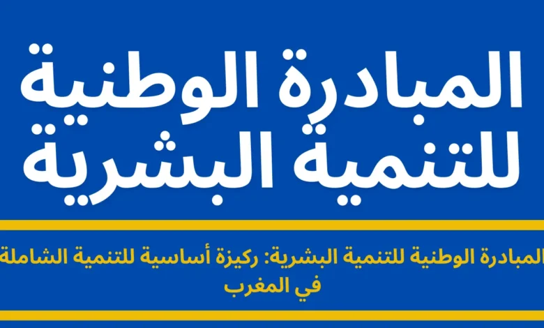 المبادرة الوطنية للتنمية