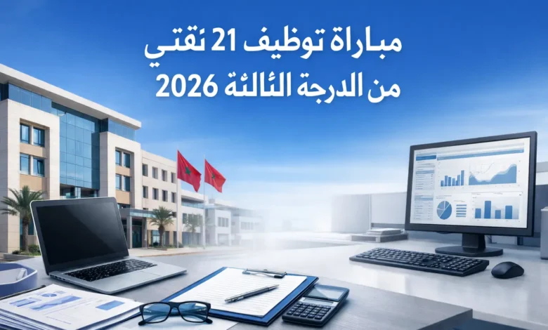 مباراة توظيف 21 تقني من الدرجة الثالثة 2026