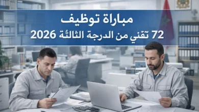 مباراة توظيف 72 تقني من الدرجة الثالثة