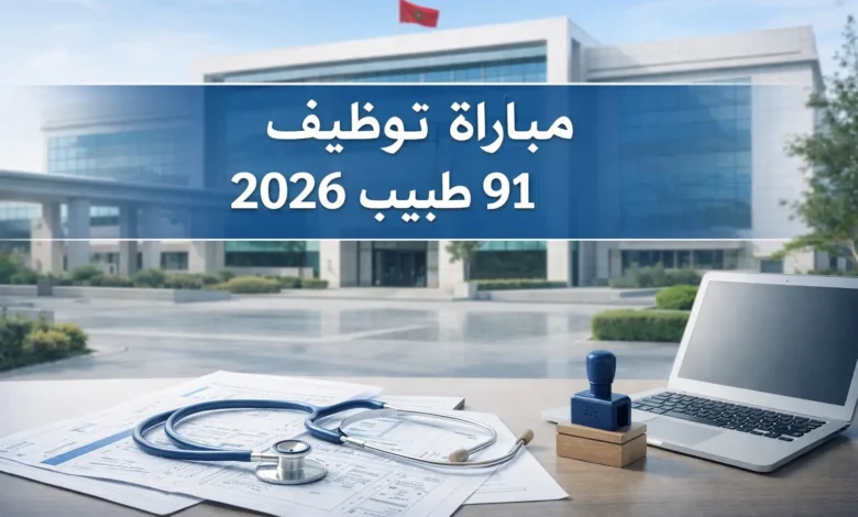 مباراة توظيف 91 طبيب