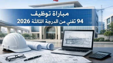 مباراة توظيف 94 تقني من الدرجة الثالثة
