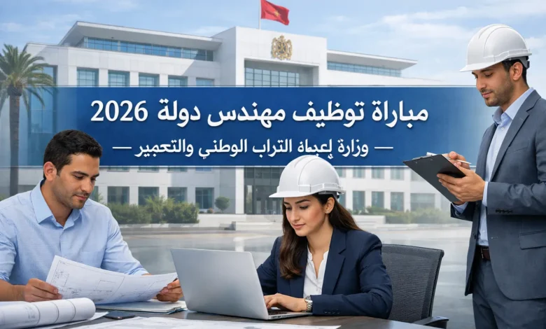 مباراة توظيف مهندس دولة 2026