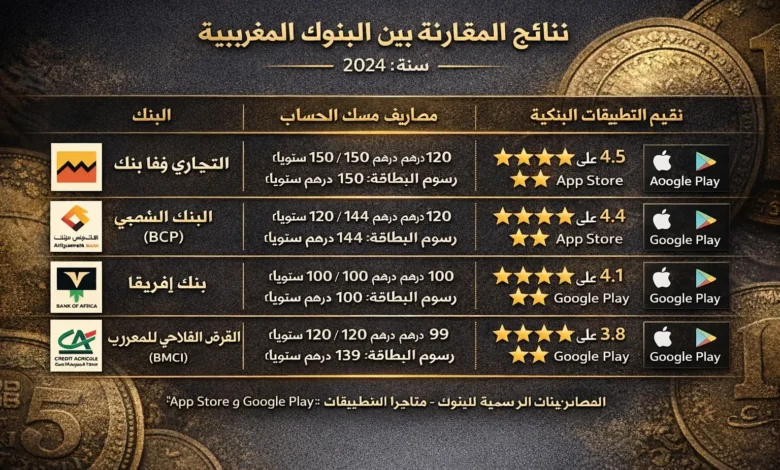 أفضل حساب بنكي في المغرب