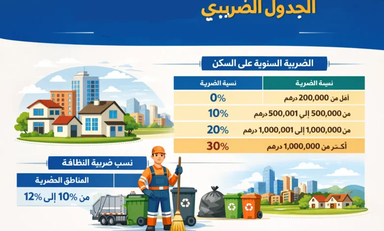 ضريبة السكن والنظافة 2026