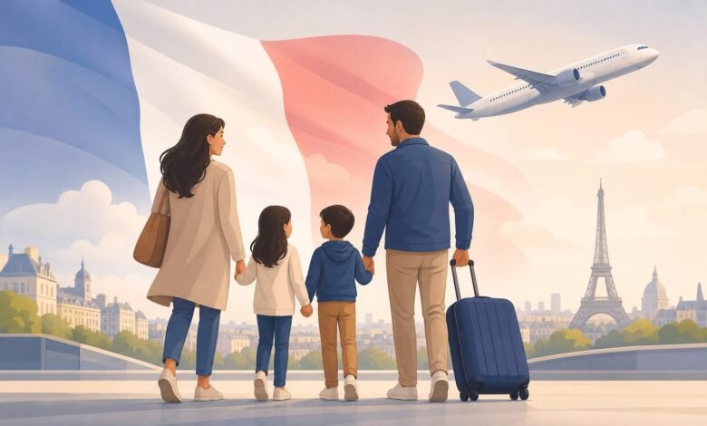 شروط ووثائق تأشيرة التجمع العائلي لفرنسا من المغرب