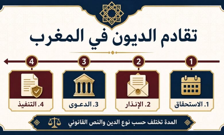 تقادم الديون في المغرب: المدد والشروط والإجراءات المتعلقة بالضرائب والقروض والديون الخاصة 1 تقادم الديون في المغرب